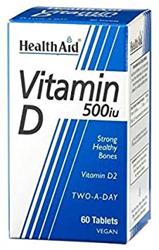 HealthAid Vitamin D 500iu - 60 Tablets