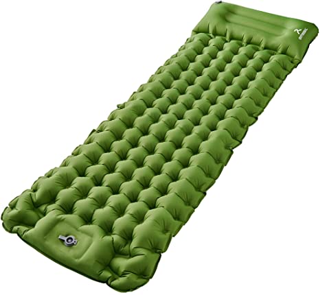 arteesol Camping Mattress Ultralight, Self Inflating Camping Pad with Built-in Pump, Outdoor Camp Mat for Traveling Backpacking Hiking Camping Terkking