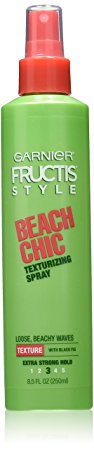 Garnier Fructis Style Beach Chic Texturizing Spray, All Hair Types, 8.5 oz. (Packaging May Vary)