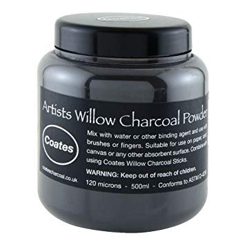 Coates Willow Powdered Charcoal 500ml