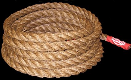 Rope Fit 1.5" X 50' Manila Battle Rope