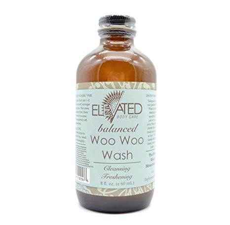ELEVATED (by TAYLOR'S) Woo Woo Wash - All Natural Feminine Wash - Keeps You Fresh, Moisturized & Balanced - Made in USA! (Balanced, 8 Ounce)