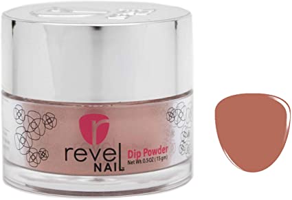 Revel Nail Dip Powder | for Manicures | Nail Polish Alternative | Non-Toxic, Odor-Free | Crack & Chip Resistant | Vegan, Cruelty-Free | Can Last Up to 8 Weeks | 0.5oz Jar | Revel Mate | Wink