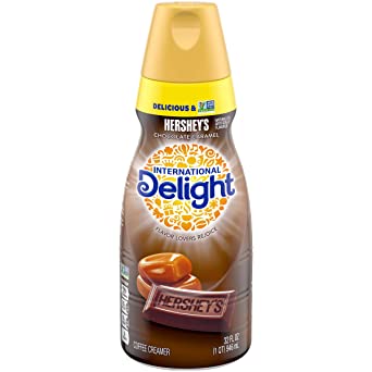 International Delight Hershey's Chocolate Caramel Coffee Creamer, Quart, 32 oz