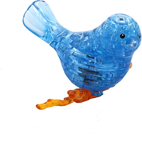 1 Thermolove 3D Decoration Model Toy Crystal Puzzle Game Toy -Bird with Light
