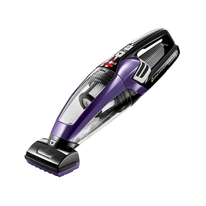 BISSELL Pet Hair Eraser Lithium Ion Cordless Hand Vacuum, Purple (Renewed)