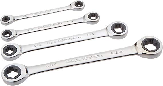 GearWrench 9224 4 Pc Torx Ratcheting Wrench Set