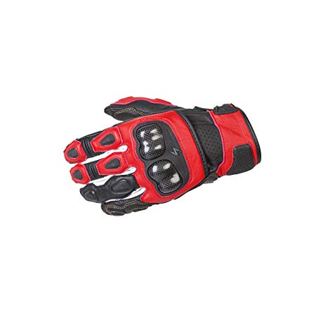 ScorpionExo SGS MKII Men's Short Cuff Sport Gloves (Red, X-Large)