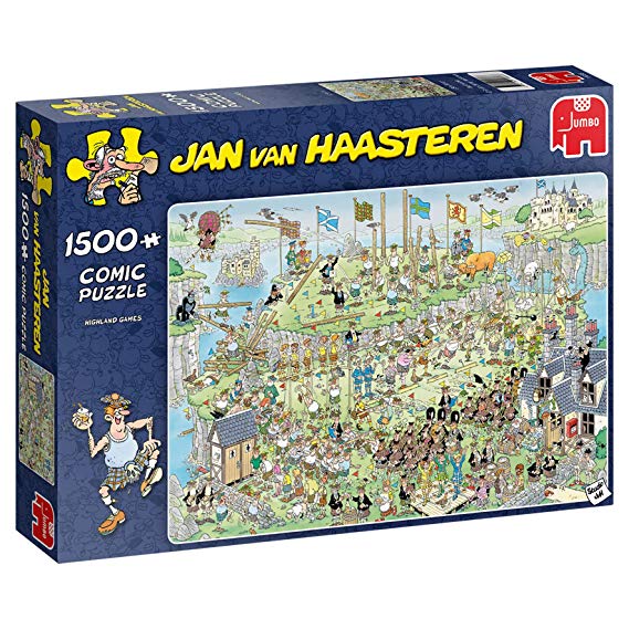 Jan Van Haasteren Highland Games Jigsaw Puzzle (1500 Pieces)