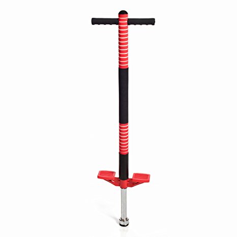 High Bounce Foam covered Pogo Stick (Red & Black)