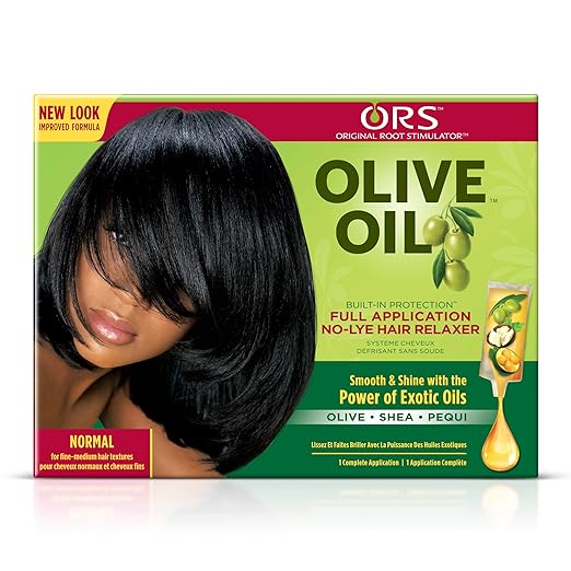 Be On Organic ORS Olive Oil No Lye Relaxer Kit, Normal 1 ea