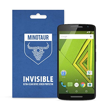 Motorola Moto X Play Screen Protector Pack, Super Clear by Minotaur (6 Screen Protectors)