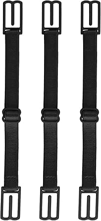 Yolev 3 Piece Women’s Bra Strap Clips Holder Non-Slip Strap Holder Racer Back - Conceal Straps