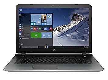 Flagship HP Pavilion 17.3" Premium Laptop PC (AMD Quad-Core A10-8700P APU up to 3.2GHz, 8GB RAM, 1TB HDD, AMD Radeon R6, DVD Burner, WLAN, Webcam, HDMI, Windows 10)(Certified Refurbished)