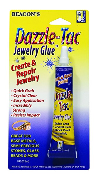 Beacon Dazzle-Tac Jewelry Glue, 1-Ounce