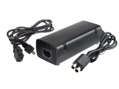 Like®xbox 360 Slim Power Supply Adapter Charger Auto Voltage Best Replacement Black