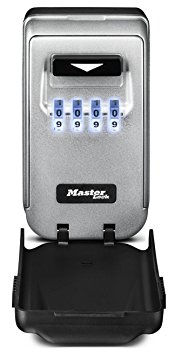 Master Lock 5425D 2 Pack 2-7/8in. Combination Light Up Dial Wall Mount Lock Box