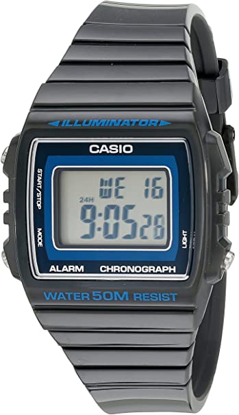 Casio Kids W215H-8A Classic Digital Stop Watch