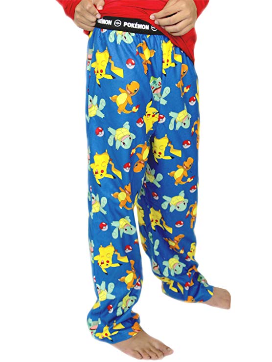 Pokemon Boy's Flannel Pajama Pants (Little Kid/Big Kid)