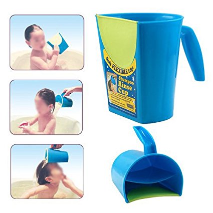 TOOGOO(R) Baby Child Wash Hair Eye Shield Shampoo Rinse Cup