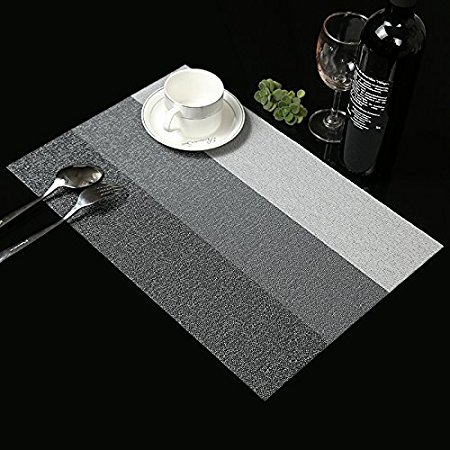 TechCode®PVC Insulation Non-slip Insulation Placemat Washable Table Mat (A04)