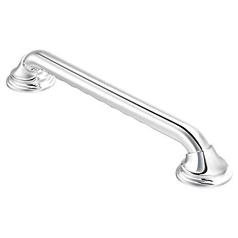 Moen R8712D3GCH 12-Inch Designer Bathroom Grab Bar, Chrome