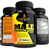 B-Nergetics Male Enhancement Formula - All Natural Testosterone Booster Blend for Men - 60 Tablets