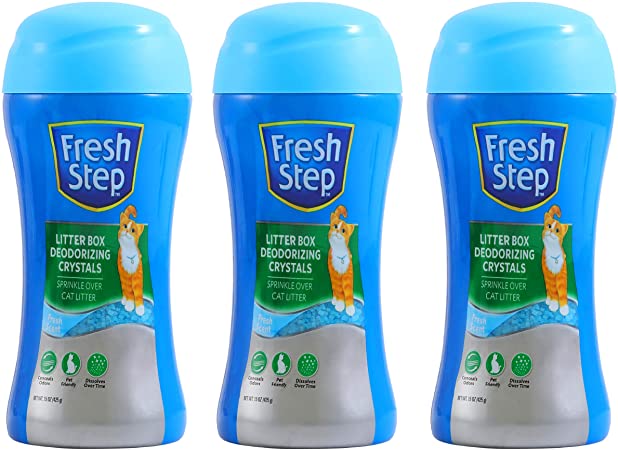 Fresh Step Cat Litter Crystals | Cat Litter Box Deodorizer