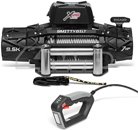 Smittybilt 97695 XRC 9.5K GEN3 Winch Steel Series