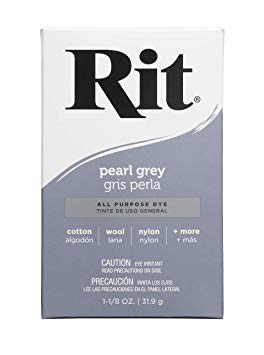 Rit All-Purpose Powder Dye, Pearl Gray