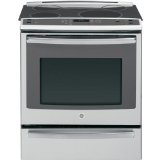 GE PHS920SFSS Profile 30 Stainless Steel Electric Slide-In Induction Range - Convection
