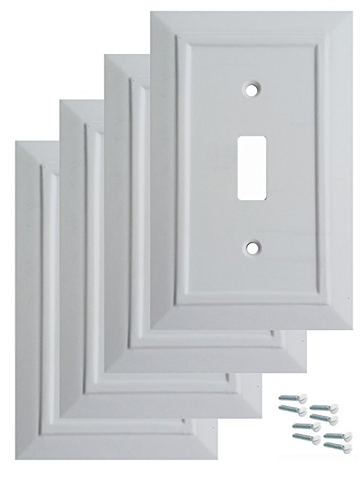 SleekLighting Classic Architecture wallplates (1 gang toggle)