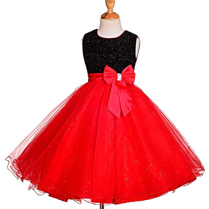 Dressy Daisy Shimmery Special Occasion Dresses Flower Girl Pageant Party Dress