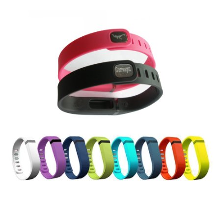 Greeninsync Fashion Pendant   Replacement 3D Edition Bands For Fitbit Flex Activity Tracker/ Wireless Activity Sleep Wristband/ Sport Bracelet/ Sport Armband