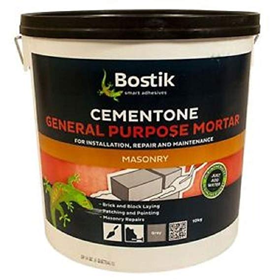 Bostik 30812805 10 kg Cementone General Purpose Mortar - Grey