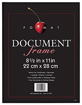 Room Essentials Format Frame - 8.5x11" (Black)