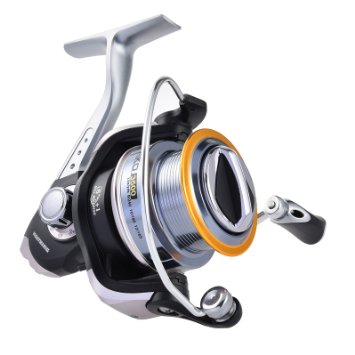 KastKing® Mako Spinning Reel - 36" Fast Line Retrieve - Wide Spool with Unique Anti-Snarl Feature - Rock Solid 22LBs Max Power - [2016 New Release Sale]