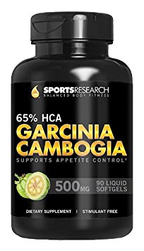 Sports Research Corporation - GARCINIA CAMBOGIA EXTRACT 65% HCA LIQUID SOFTGE...