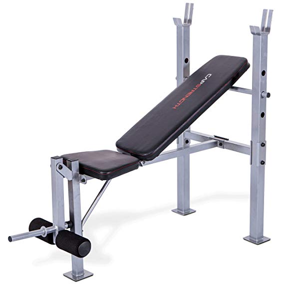 CAP Barbell FM-CS7230 Cap Strength Standard Weight Bench with Leg Developer