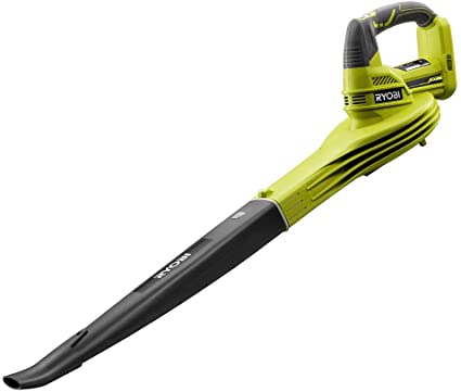 Ryobi OBL1820S ONE  Cordless Blower, Air Speed (Zero Tool), 241 km/h, 18 V, Hyper Green and Grey