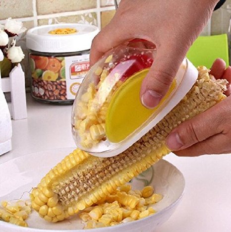 naughtygifts Practical home kitchen essential to corn kernels stripped corn device to facilitate planing stripper