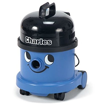 Numatic CVC370-2BL/BK  Charles Wet and Dry Bagged Vacuum Cleaner, Blue