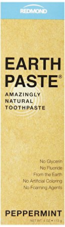 Redmond Trading Company, Earthpaste, Amazingly Natural Toothpaste, Peppermint, 4 oz (113 g)