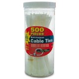 GB 50098 Electrical Assorted Cable Ties 500-Pack
