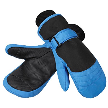 Terra Hiker Children's Ski Mittens, Waterproof & Windproof, Breathable Ripstop Fabric