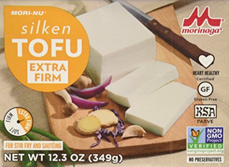 Mori-Nu Tofu, Silken Style, Extra Firm, 12.3-Ounce Boxes (Pack of 3)