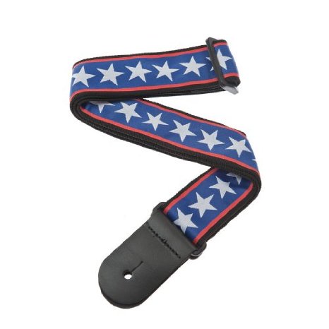 Planet Waves Woven Guitar Strap, Stars & Stripes