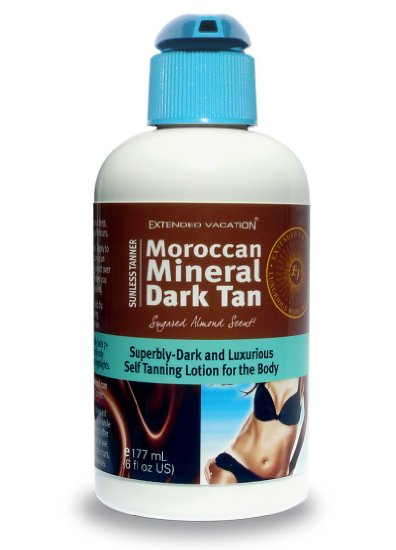 Extended Vacation Moroccan Mineral - Dark Self-Tanning Lotion by Extended Vacation