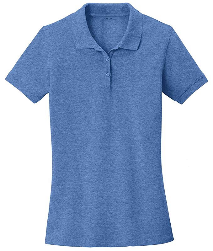 Joe's USA - Ladies Soft Smooth Durable Cotton Polos in Sizes XS-4XL