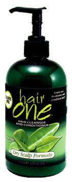 Hair One Hair Cleanser and Conditioner for Dry Scalp (w/ Tea Tree Oil),355ml/12oz